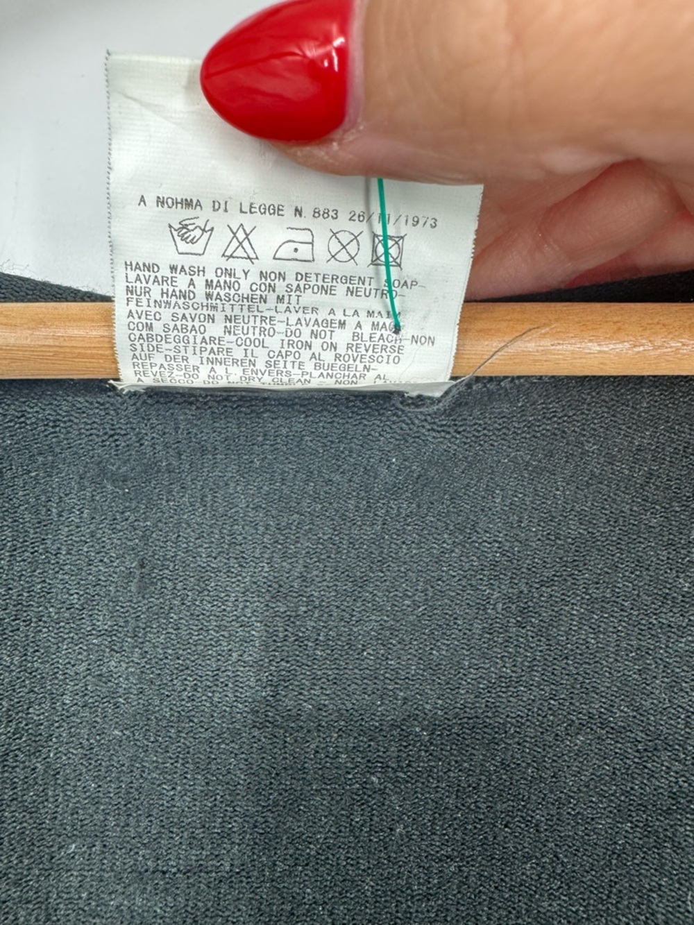 Vintage Dolce & Gabbana black Cotton deep scoop neck top size small - Picture 4 of 7